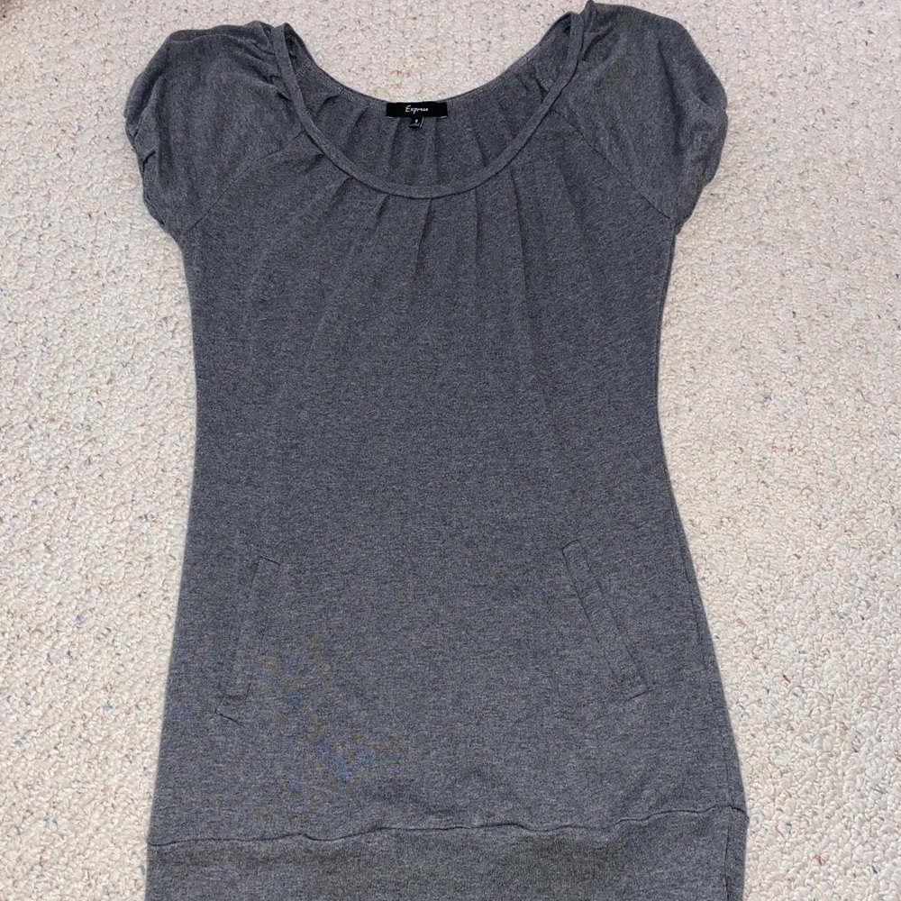 Gray Express Dress